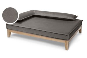 Ortopediska hundsofa – DUO TIERRA GRÅ