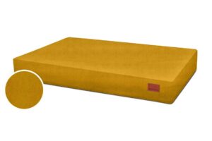 Ortopedisk hundmadrass – NUVOLA CLASSIC SENAPSGUL